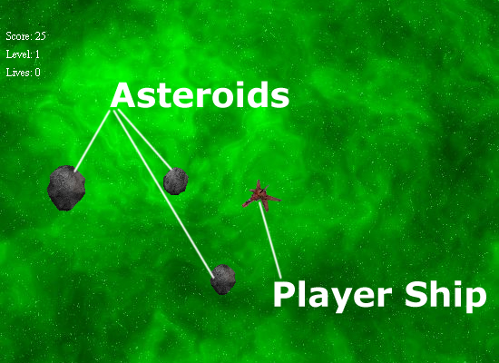 Asteroids Game Tutorial
