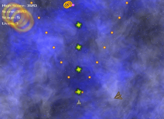 Space Game Power Shots